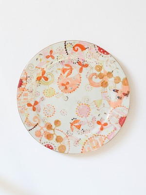 ウエダキヨアキ Kiyoaki Ueda | 78 半磁金彩大皿