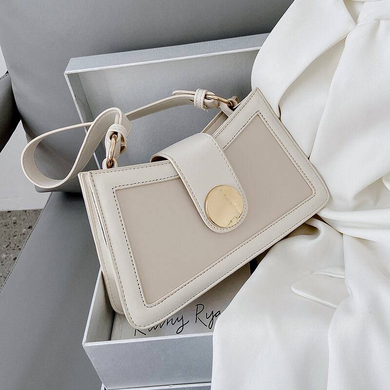 フレンチニッチレディースワンショルダー脇の下の小さなバッグフィメール2020新しいトレンディなファッションネット赤フロストオールマッチメッセンジャーバッグ Tiancai_Wing_Bag0376186