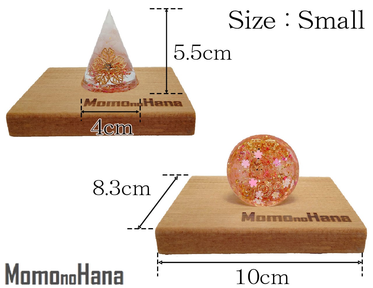 オルゴナイト 桜咲く ～Hope come true～Smallサイズ 【 Momo no Hana