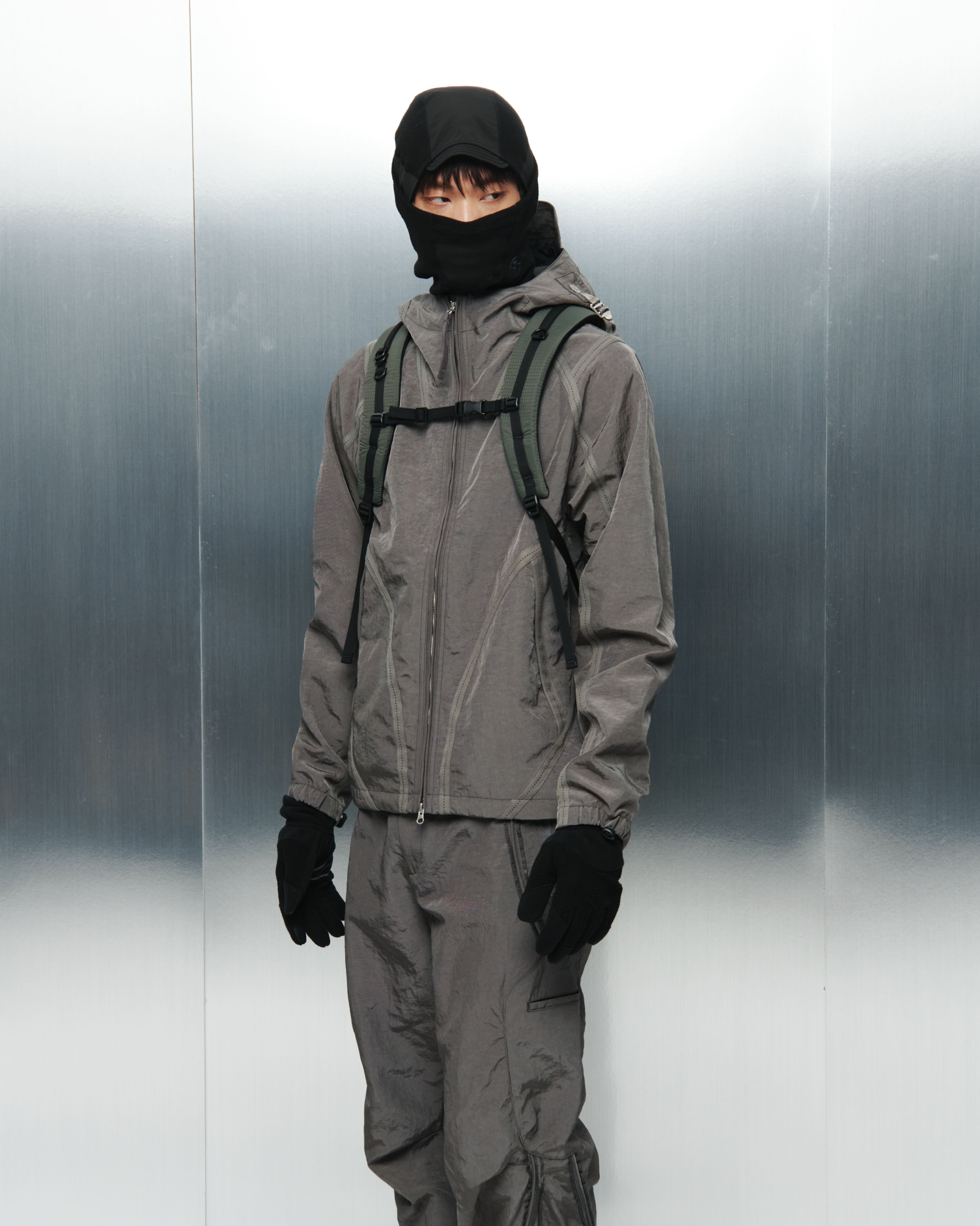 SAN SAN GEAR] FLEECE NYLON BALACLAVA [BLACK] 正規品 韓国ブランド