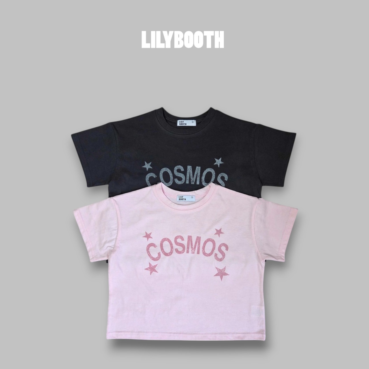 [LILYBOOTH] Course Short sleeve T-shirt / [릴리부스] 코스반팔티