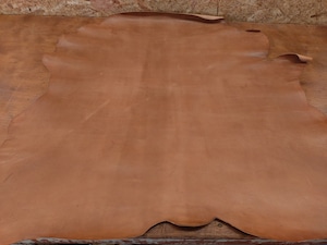 手揉角シボ カーフレザー/101DS/ライトブラウン 手揉角シボ カーフレザー/101DS/ライトブラウン