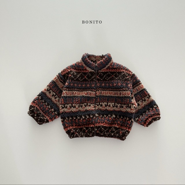 《予約》BONITO ¨ nordic dumble zip-up
