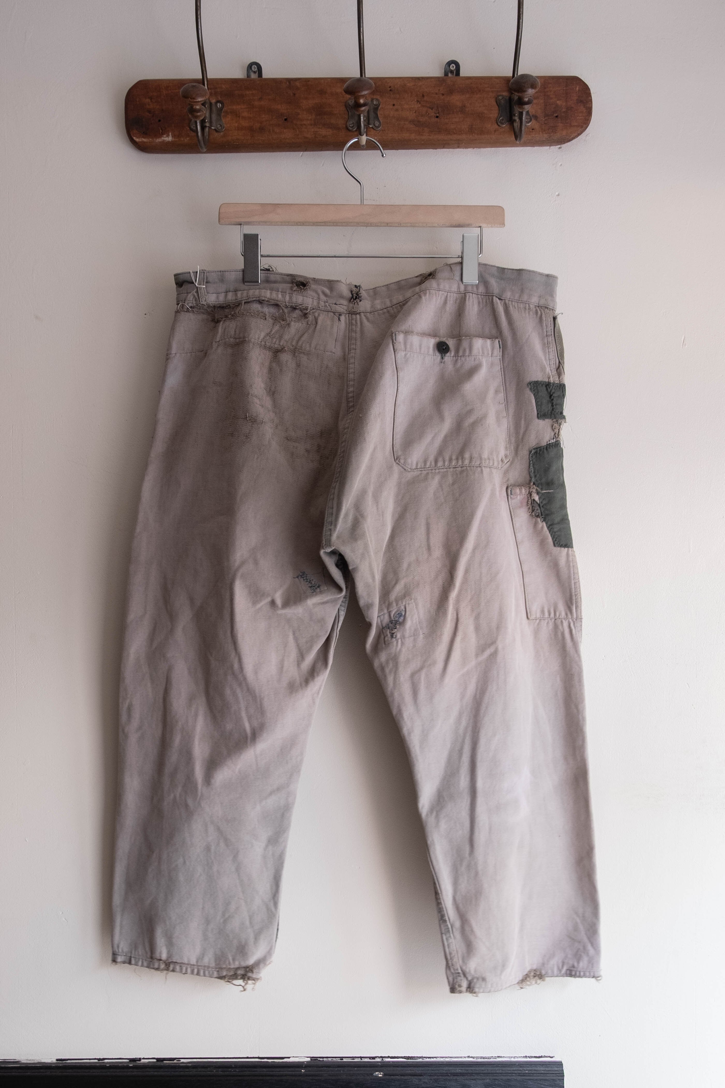 1950-60s フランス パッチワークワークパンツ | militaria & encore