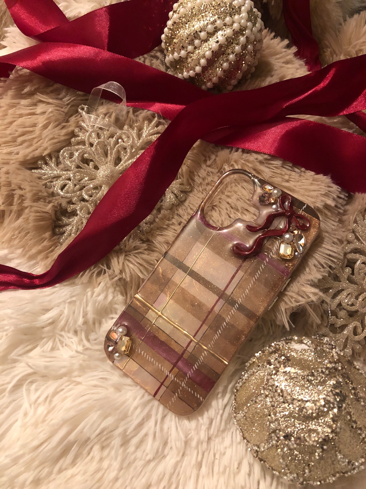 【iPhoneケース】タータンチェック