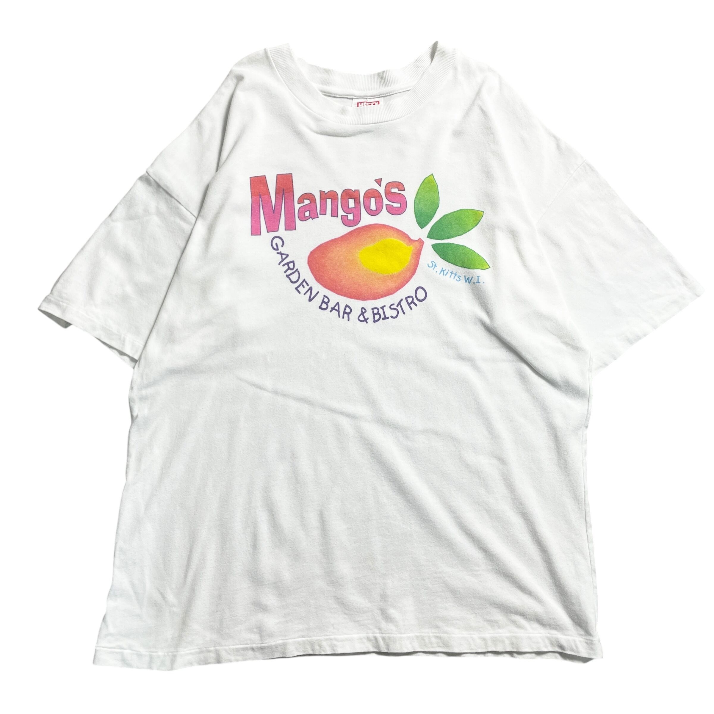 90s USA製 Mango's Bar マンゴーvintage T-shirt
