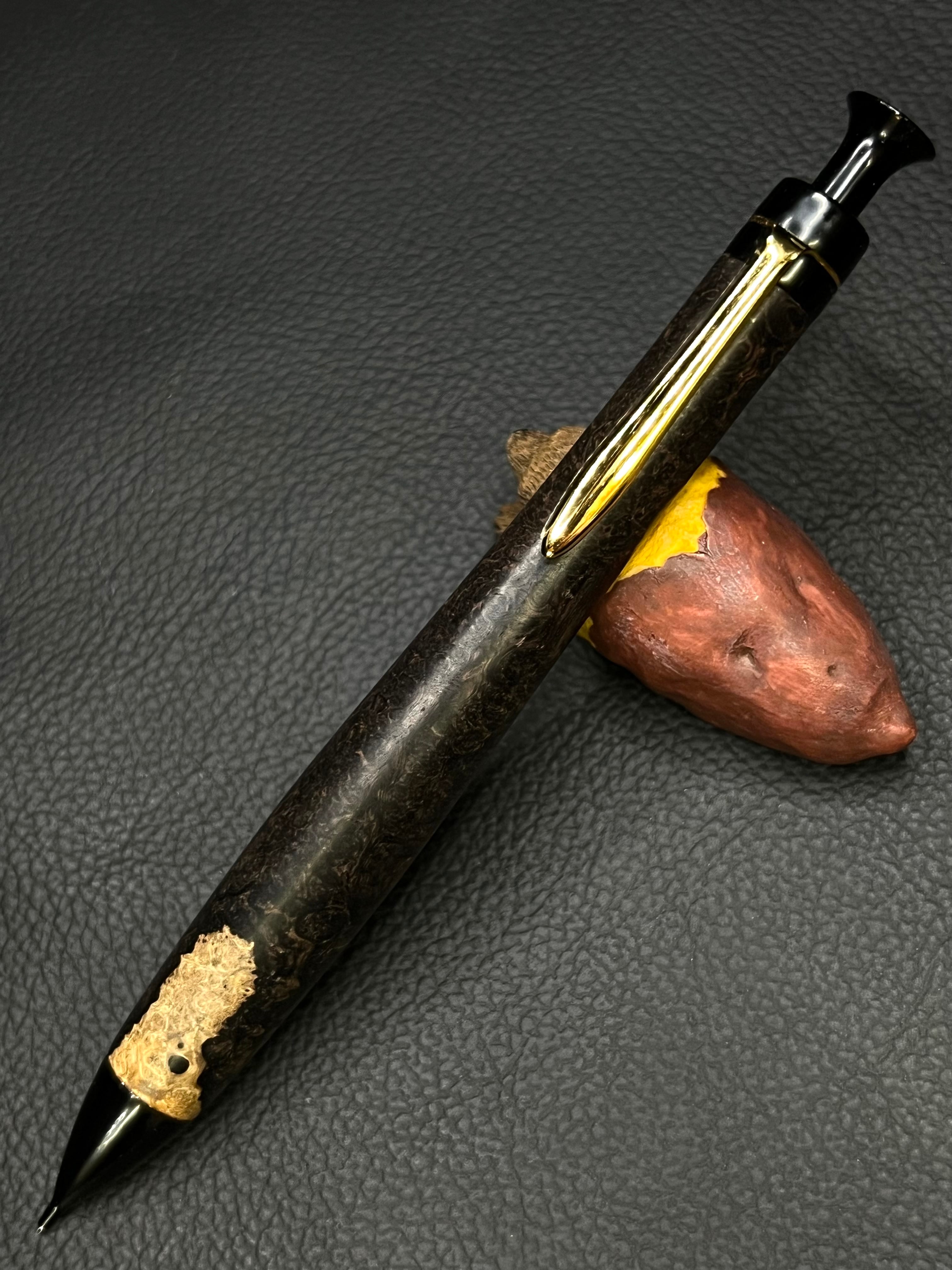 50 黒柿孔雀杢 | こぶた工房