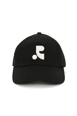 [rest & recreation] RR LOGO BALL CAP - BLACK 正規品 韓国ブランド 韓国ファッション 韓国代行