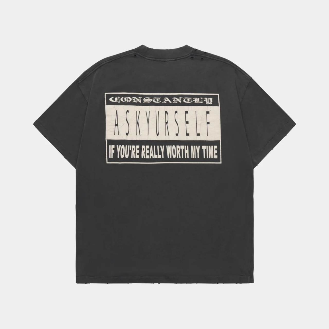 ASKYURSELF / parental tee black