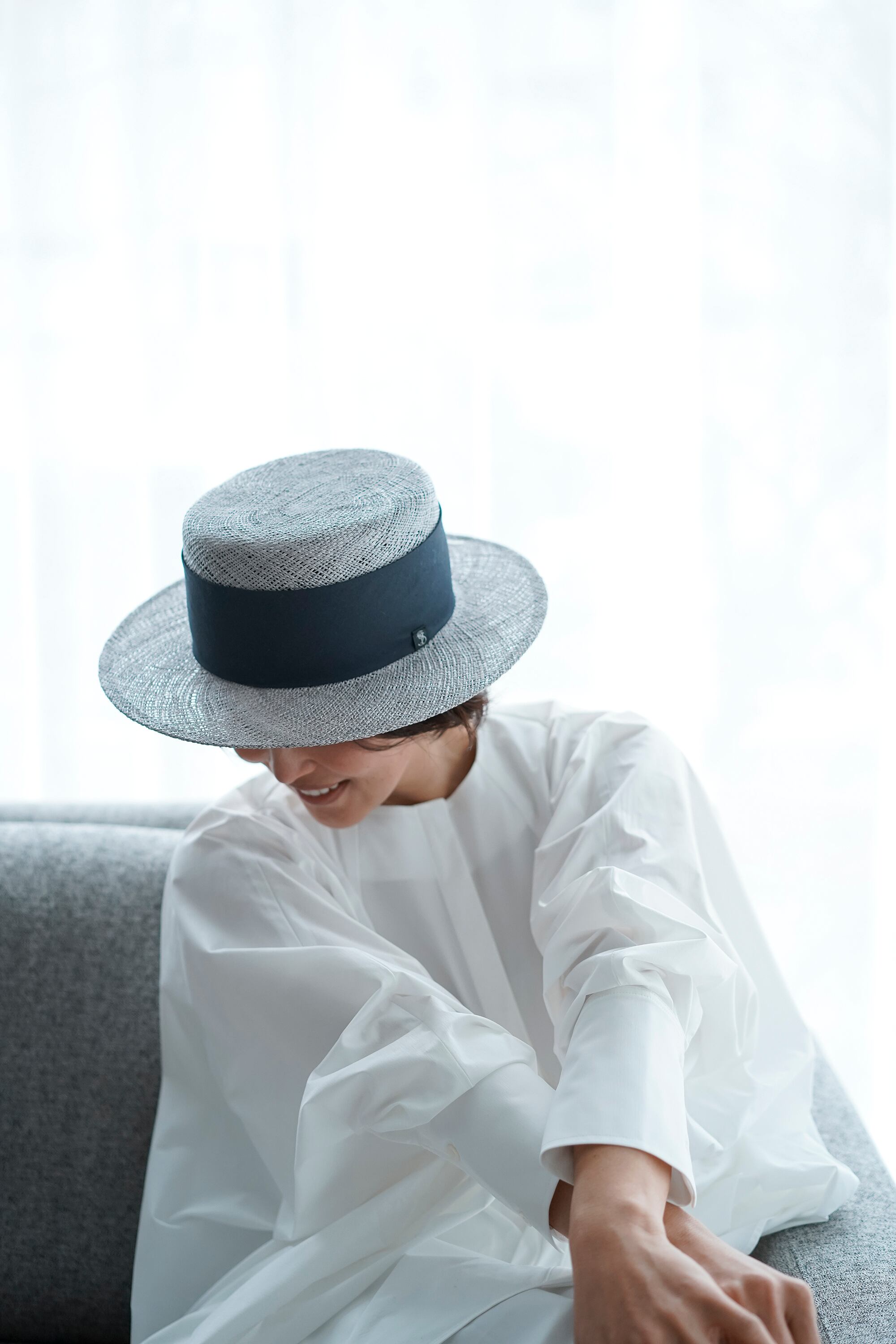 帽子 the9shop KAN KAN HAT KANKAN HAT グレー | THE9SHOP