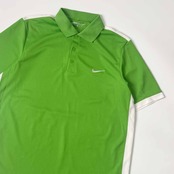 NIKE GOLF ナイキゴルフ DRI-FIT 半袖 ポロシャツ XL/グリーン メンズ スポーツ