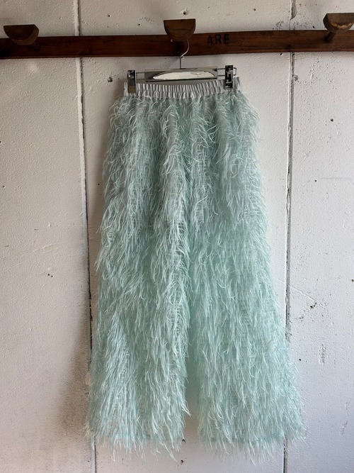 POI  feather wide pants