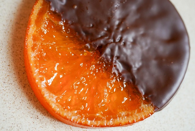 輪切り愛媛果試第28号オランジェット１枚