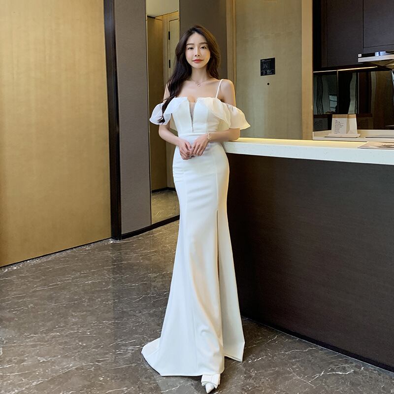 【2色】 ロングドレス キャバドレス 高見え セクシー YT2-YM9098