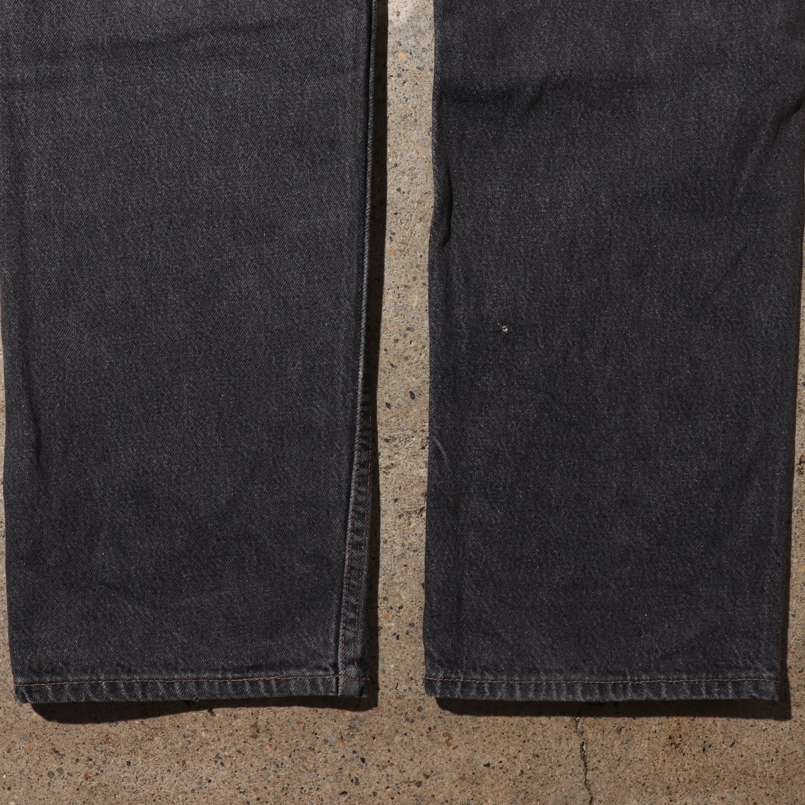 美品 34×32 Levi's 501 先染め 米国製 ブラックデニム ジーンズ 黒