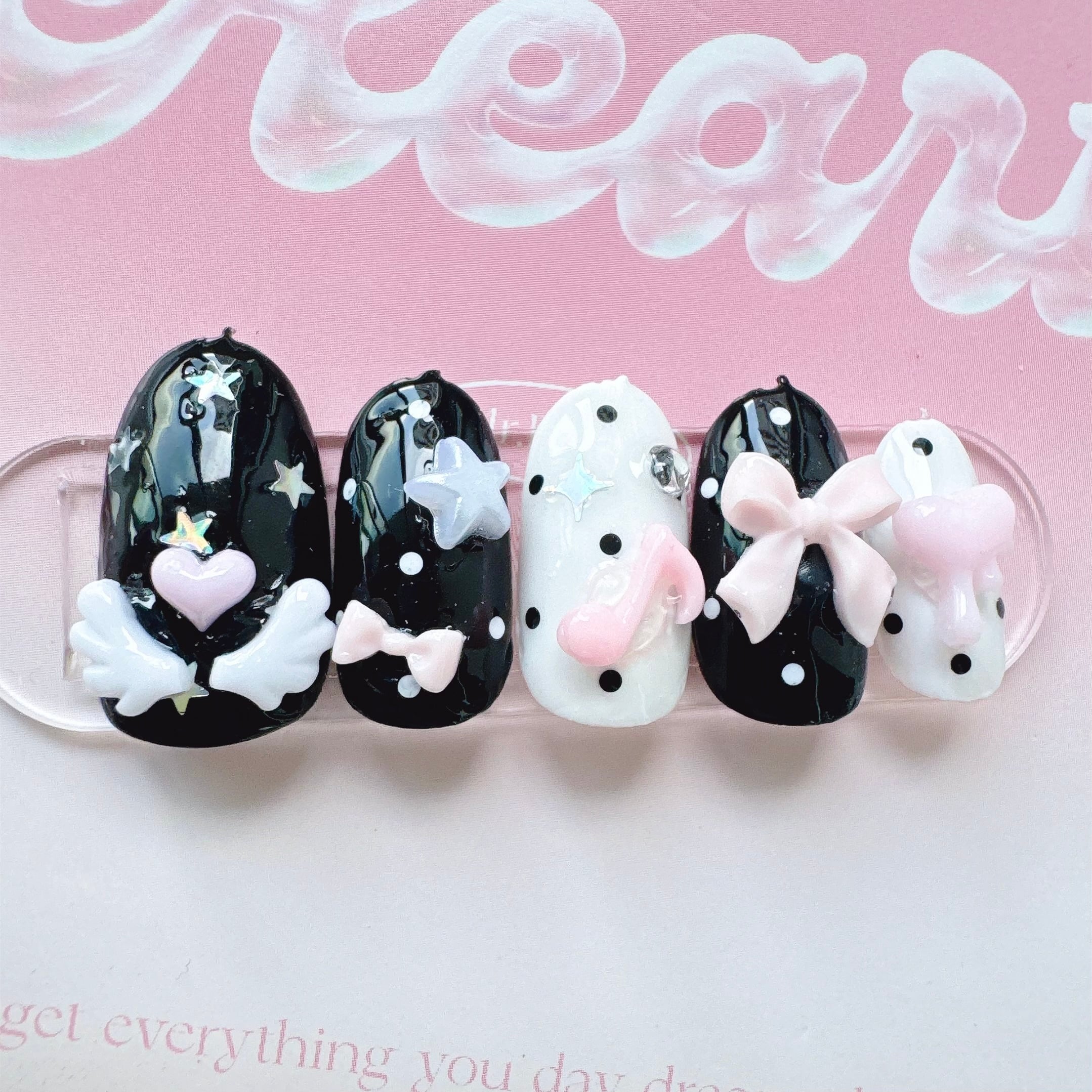 【送料無料】ネイルチップ♡E-129
