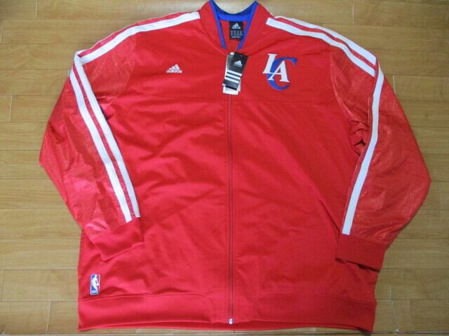 大きいサイズ　ADIDAS　NBA　アディダス　LAクリッパーズ　ジャージ　ジャケット　USA－４XL　新品