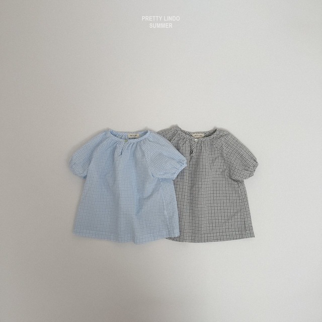 【取寄】lindo｜piping shirring dress｜パイピングシャーリングワンピース｜XS-XL｜kids｜26 summer