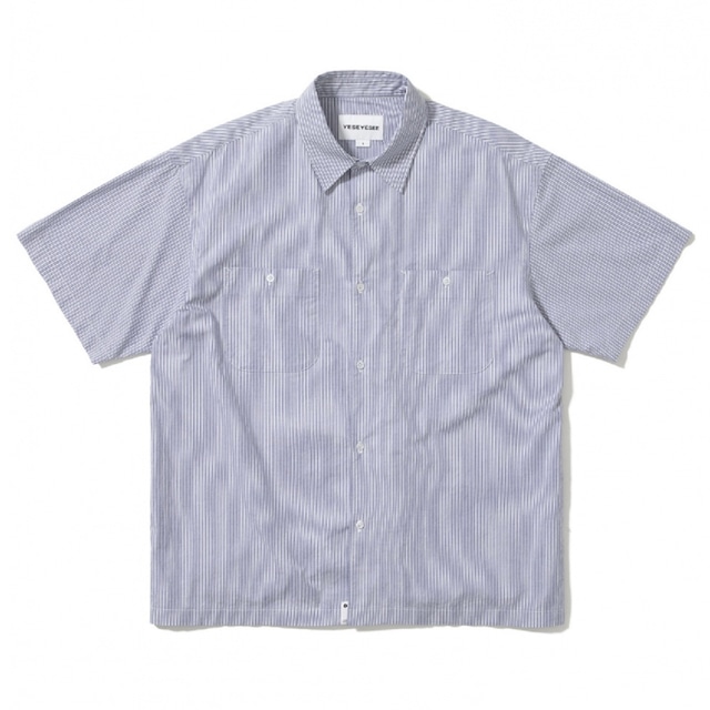 [YESEYESEE] S/S Stripe Comfort Shirt Blue 正規品 韓国ブランド 韓国代行 韓国通販 韓国ファッション シャツ