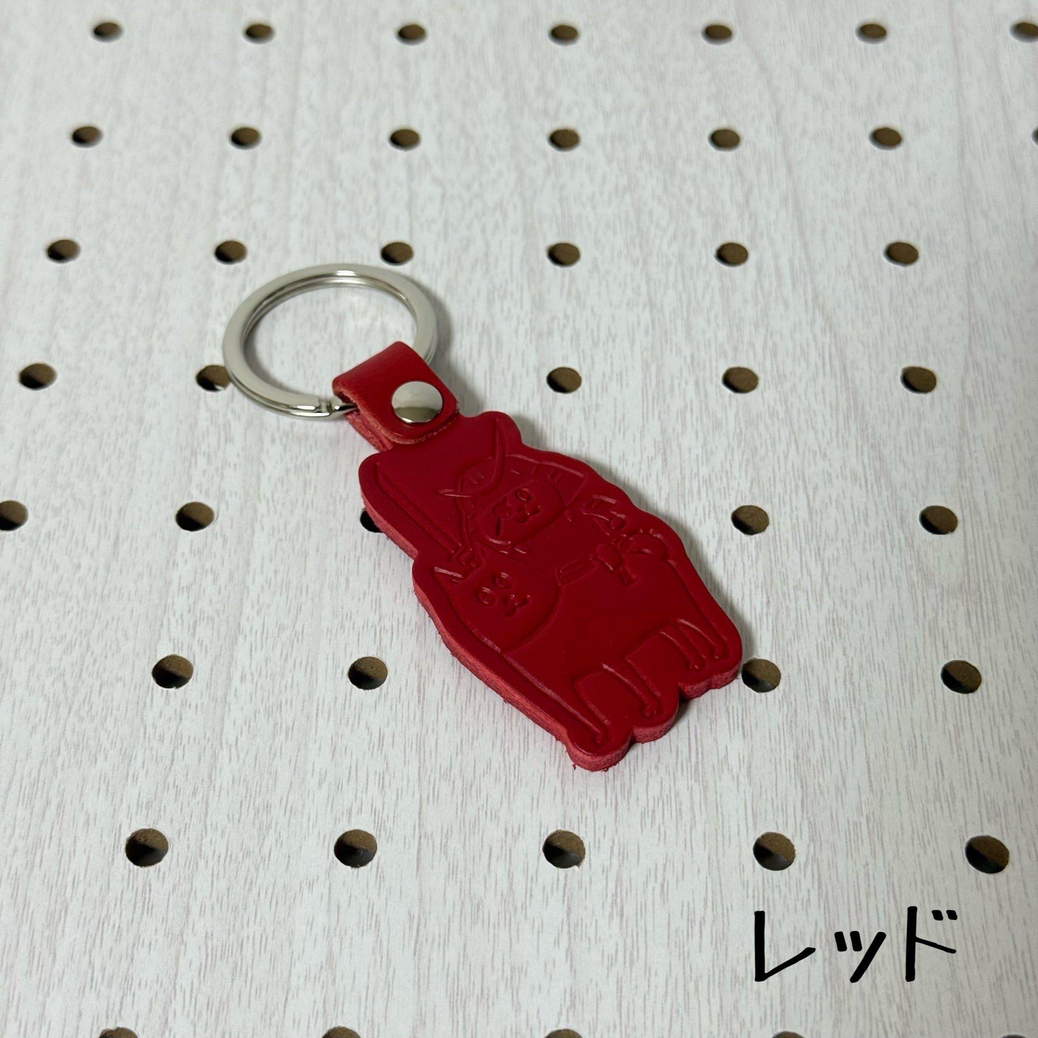 ネコムネandシバ 革キーホルダー | TORCH-Online Shop-