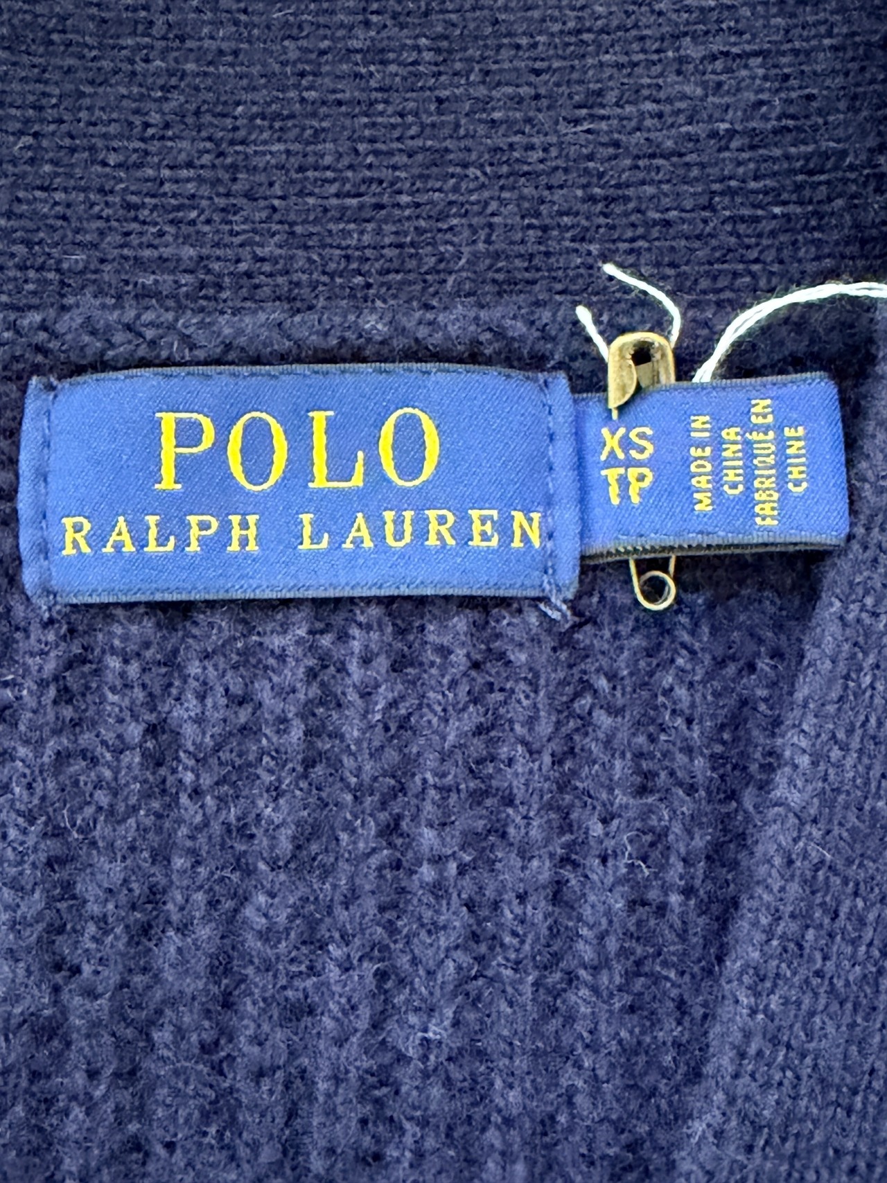 POLO RALPH LAUREN カシミア ウール リブニット ロングカーディガン