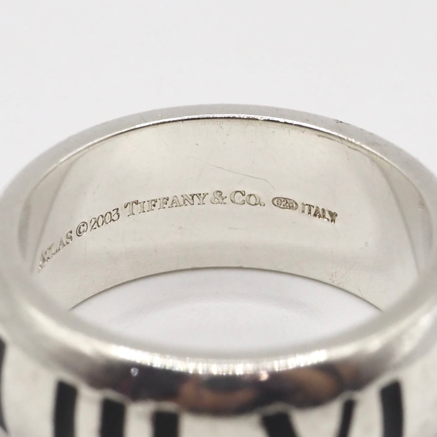Tiffany&Co. 約12号 アトラス リング シルバー925 ティファニー Tiffany&Co. 約12号 アトラス リング シルバー925 ティファニー