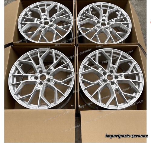 1点限り 20インチ 新しいブラシスタイルホイール 2017+ Tesla モデル 3 20x8.5 オフセット 35 　-BRN-12365　鍛造　★