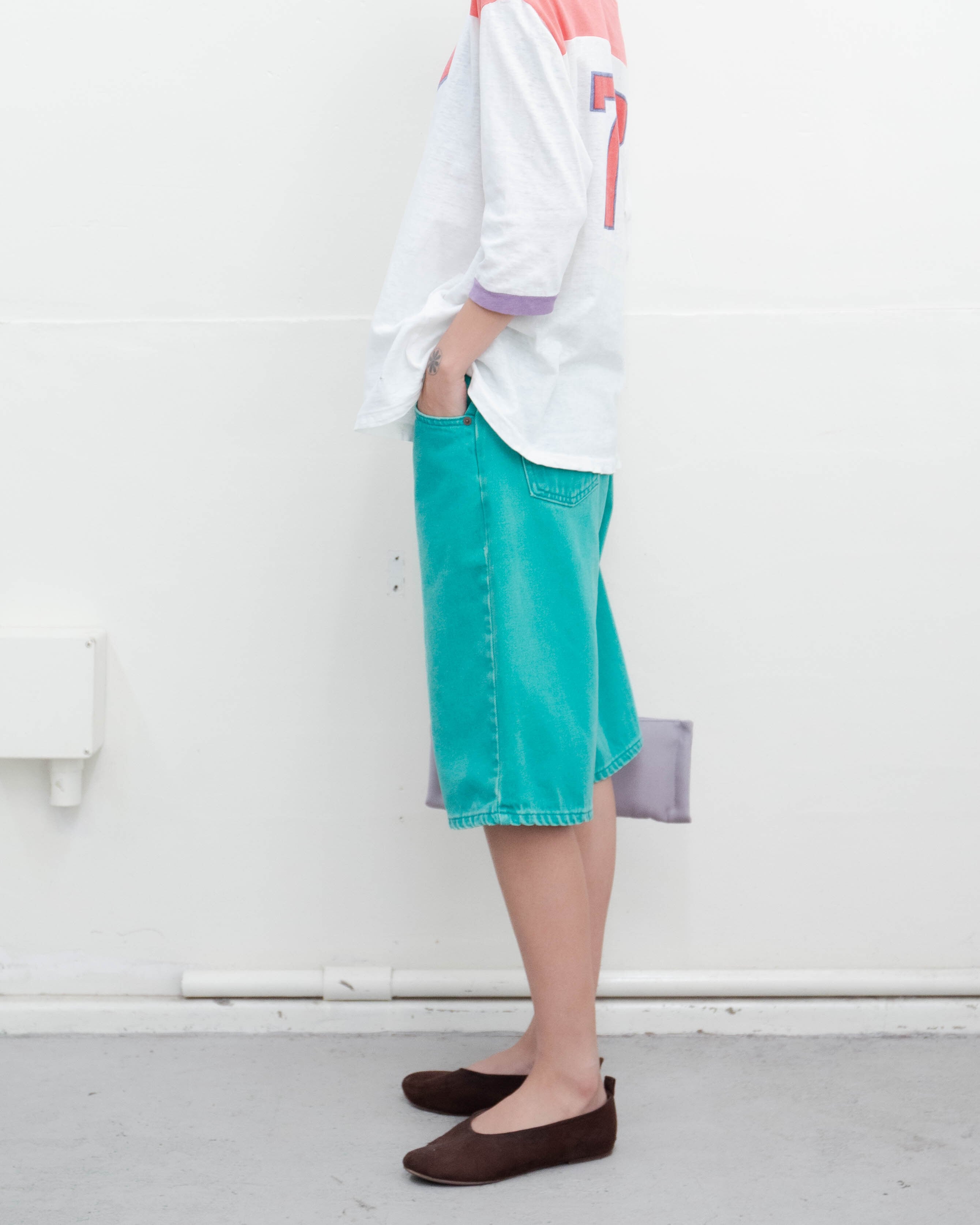 1990s Levi's 560 - color denim baggy shorts | LUIK FINN