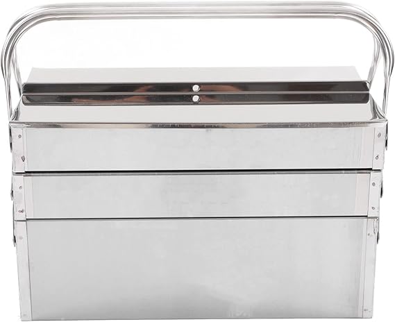 ツールボックス 工具収納ボックス カンチレバー工具箱金属折りたたみ