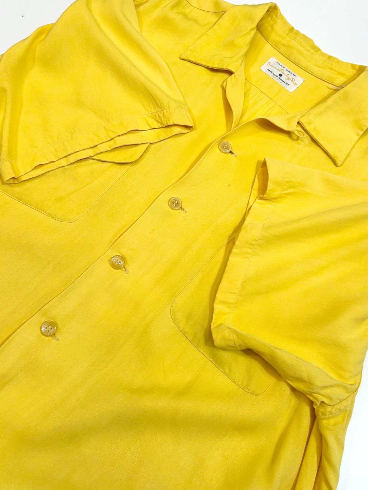 60s SERVICE BORING SHIRT Size XL