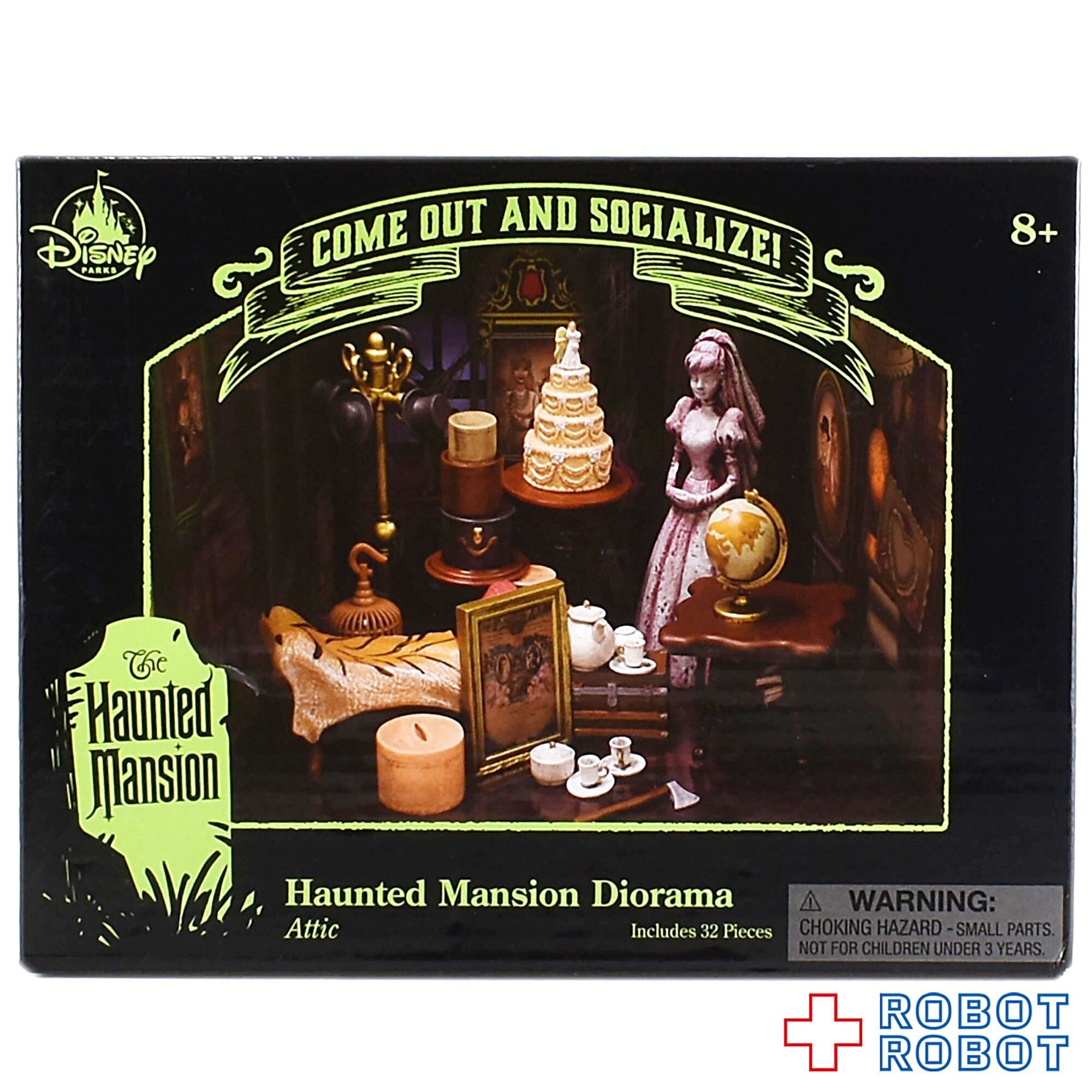 ディズニーテーマパーク限定 ホーンテッドマンション ジオラマ 屋根裏