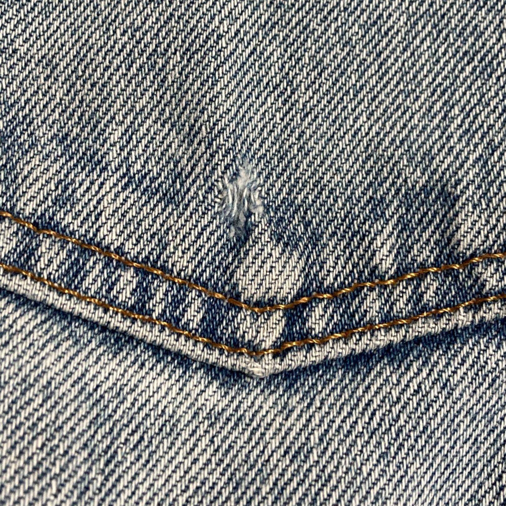 W31 L33】80's US.Levis 501xx リーバイス エルパソ工場(522) 裏ボタン