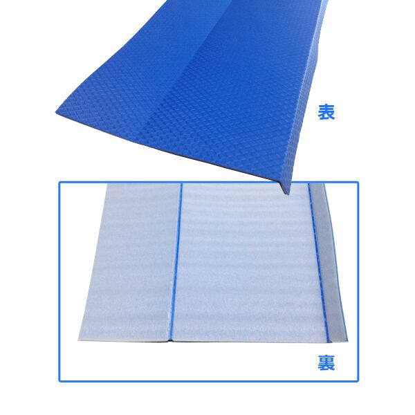 ダイヤステップαアルファ 木造階段用 品番000134 14枚セット 幅720×奥行330mm 框30mm 色:ブルー 厚み3.5mm 日大工業 ndk