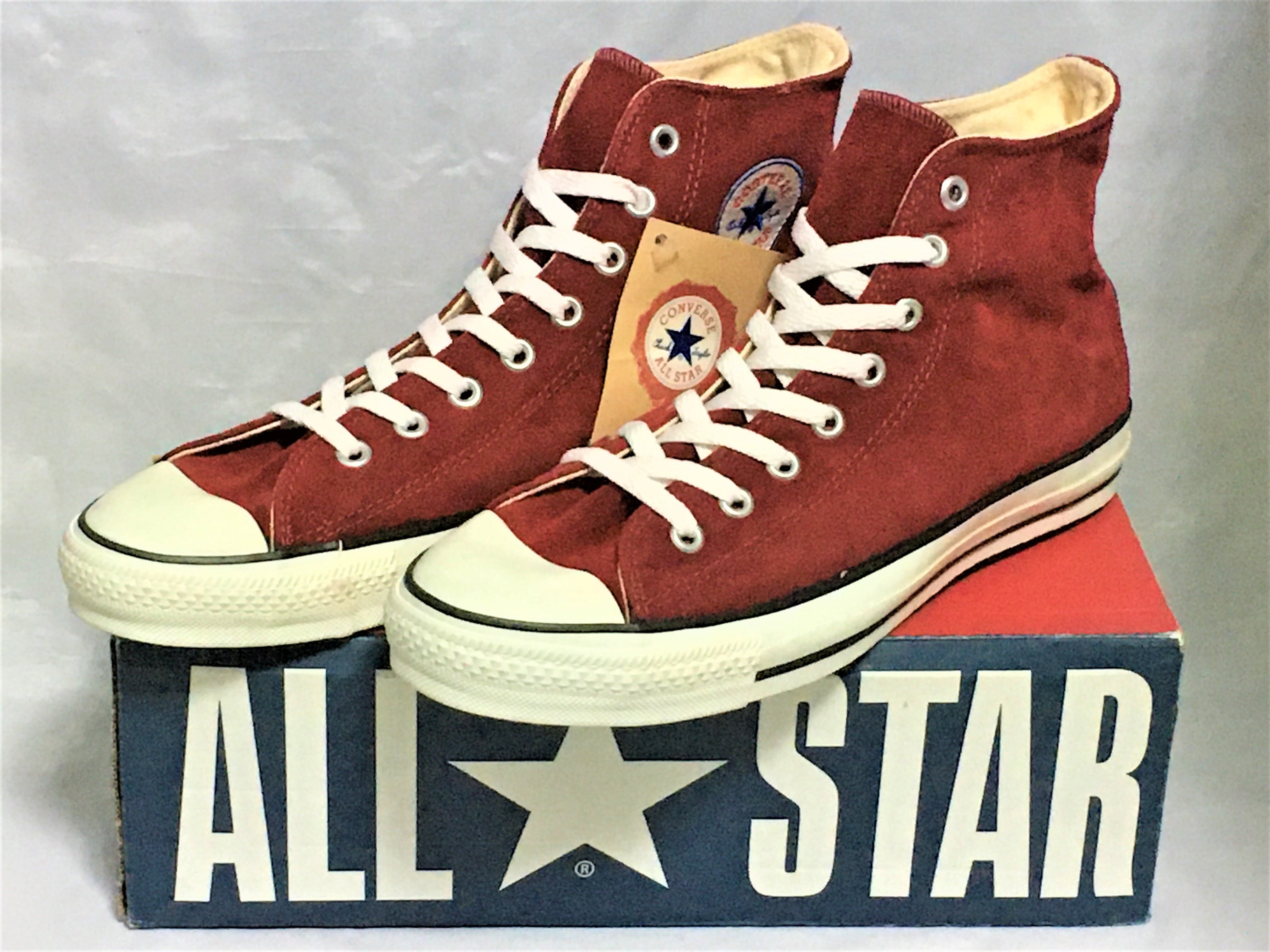 CONVERSE（コンバース）ALL STAR MAROON SUEDE（オールスター マルーン スエード）9.5 28cm 90s USA ❾ |  freestars powered by BASE