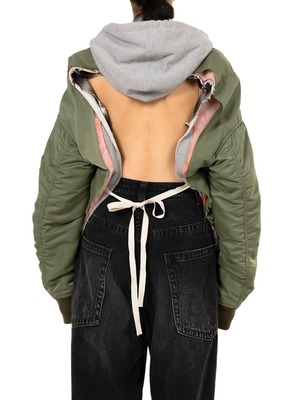 【25SS】Maison MIHARA YASUHIRO / Backless Triple Layered Flight Jacket