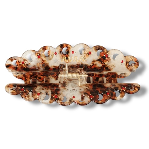 Moon cut Clip / Brown