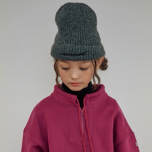 *即納* MINIMAL MNM刺繍ニットビニー