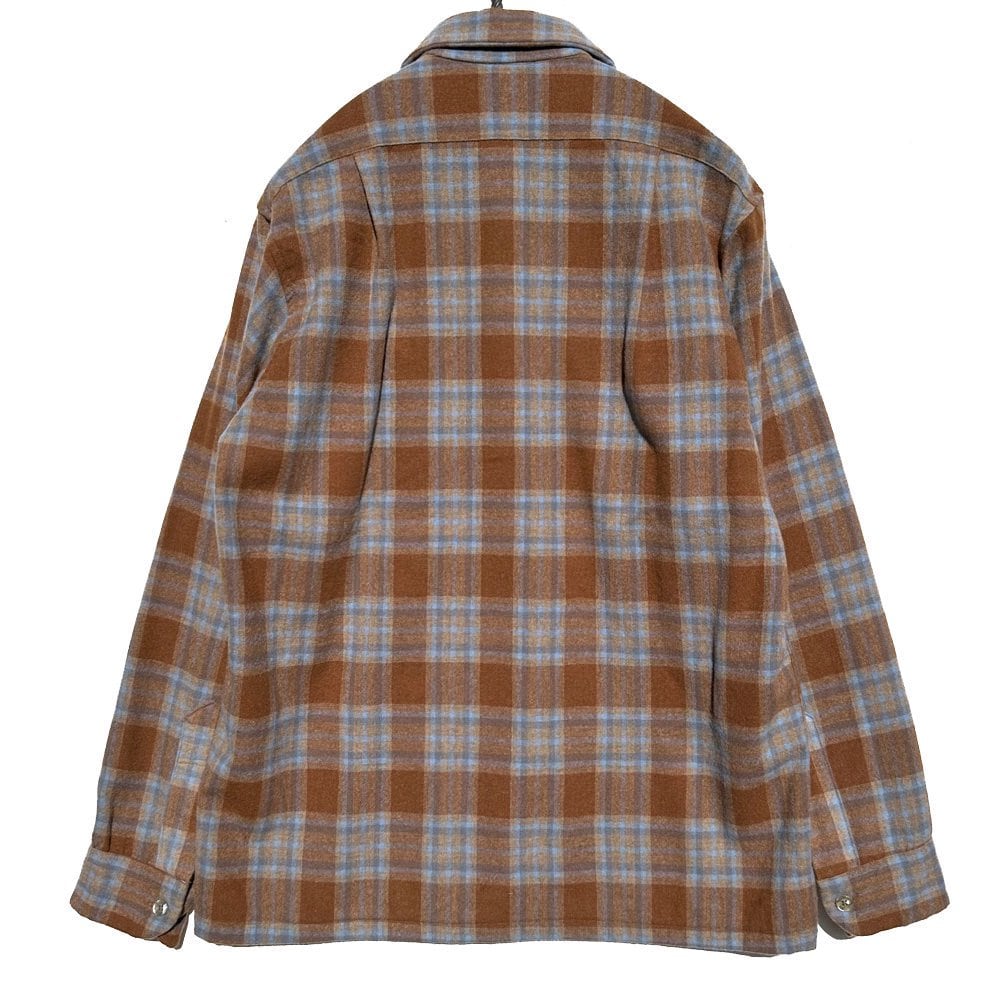 PENDLETON Vintage open collar wool shirt [1970s-] Vintage Wool