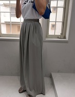 【26ss】美ライン・Pin-tuck Wide Slacks_3colors