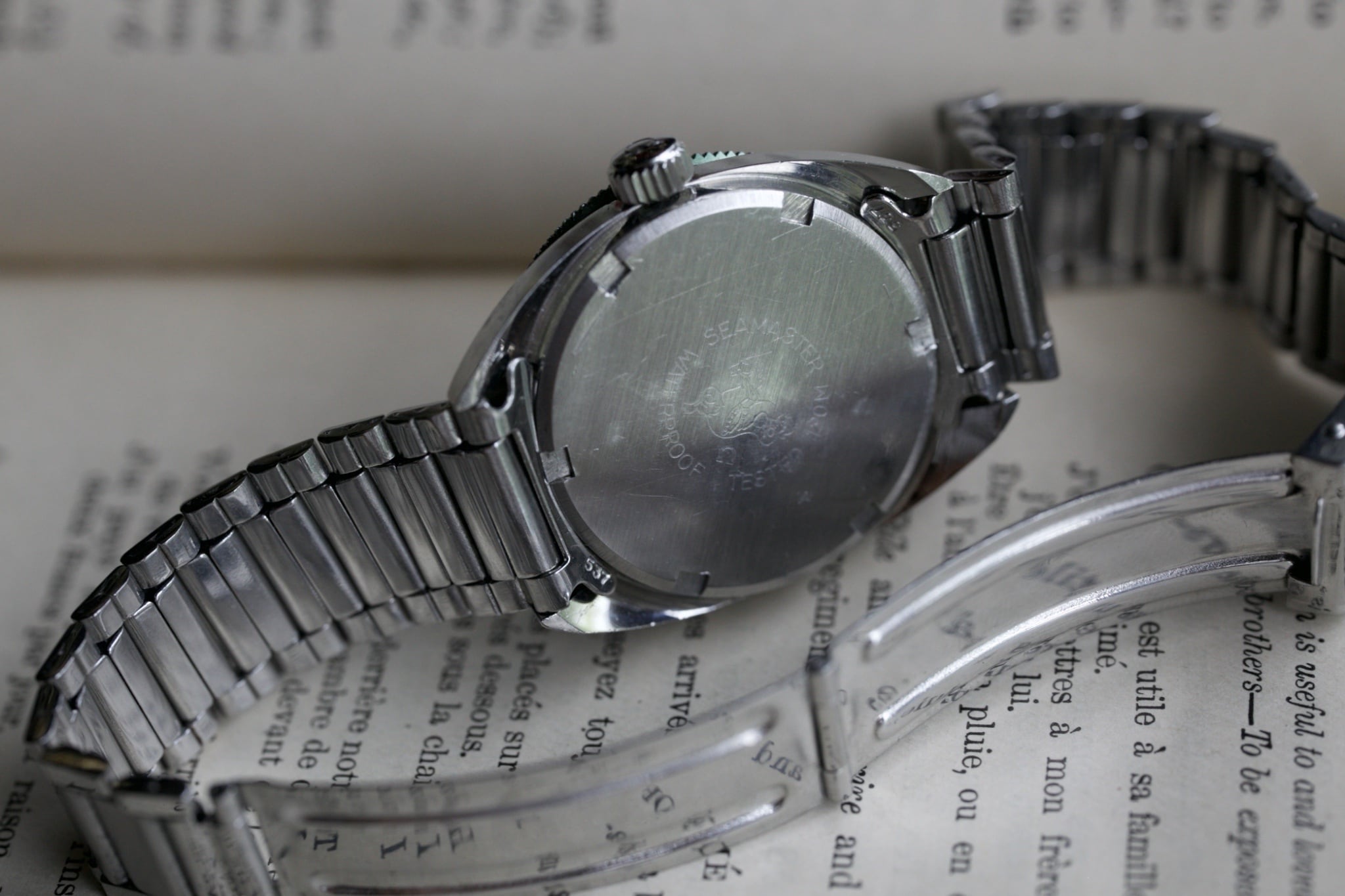 OMEGA】1970's シーマスター120 ボーイズサイズ ノンデイト手巻き MOSS