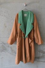 Padded two-tone coat
