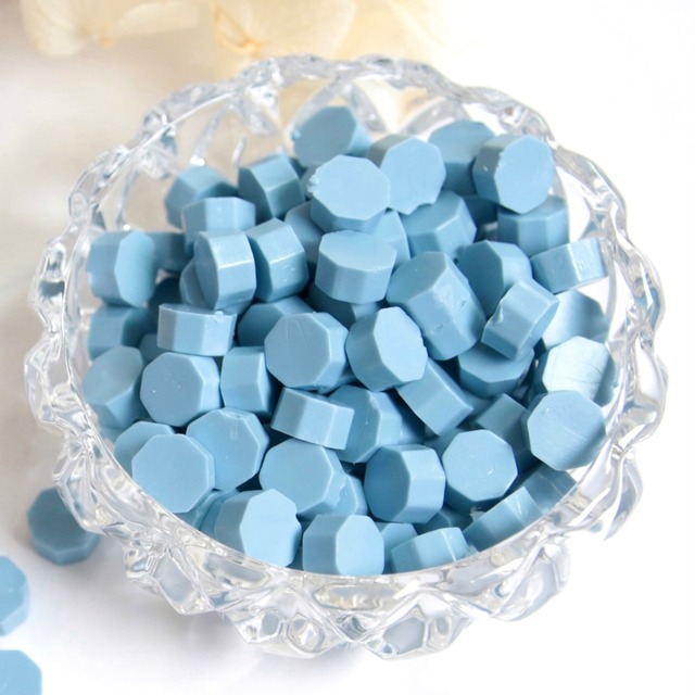 シーリングワックス　ヘイズブルー　50粒