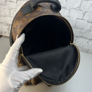 LOUIS VUITTON ルイヴィトン  モノグラム レザー バックパック・リュック ブラウン A-9825