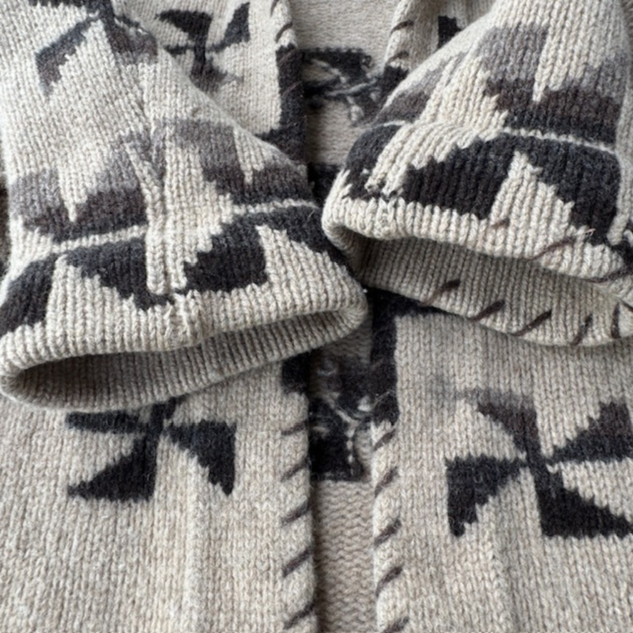 Ralph Lauren Navajo Pattern Cardigan ネイティブ柄 風車柄 画像8