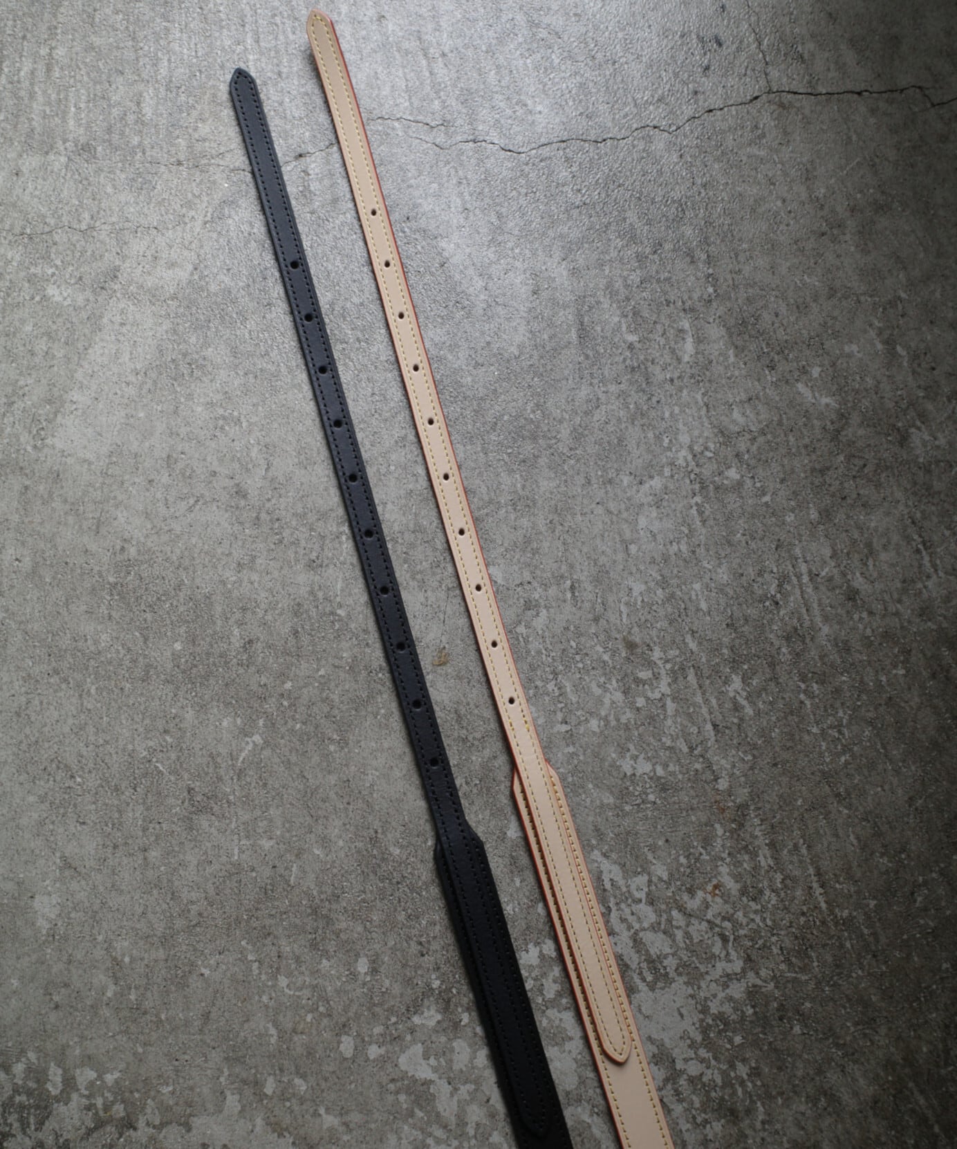 UNUSED / UH0632 LEATHER BELT(BEIGE) | AfterSchool (アフター