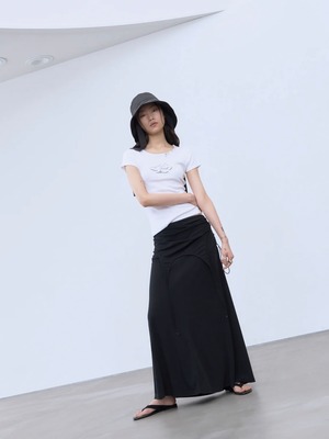 【26SS】THINGS THAT MATTER シングスザットマター /スカート ワンピース / TWO WAY GATHERED DRESS & SKIRT