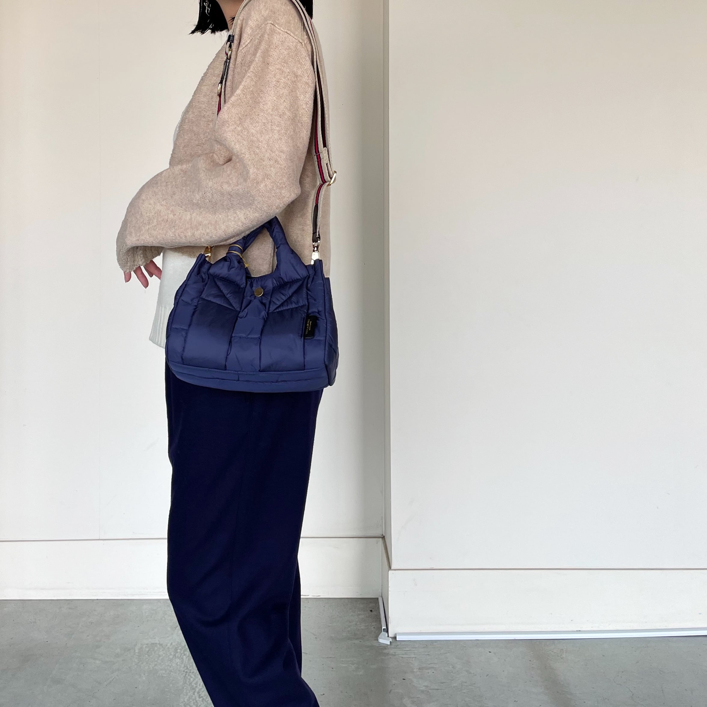 軽さが自慢！ふわふわキルティングが旬顔なんです♪ キルティング2way