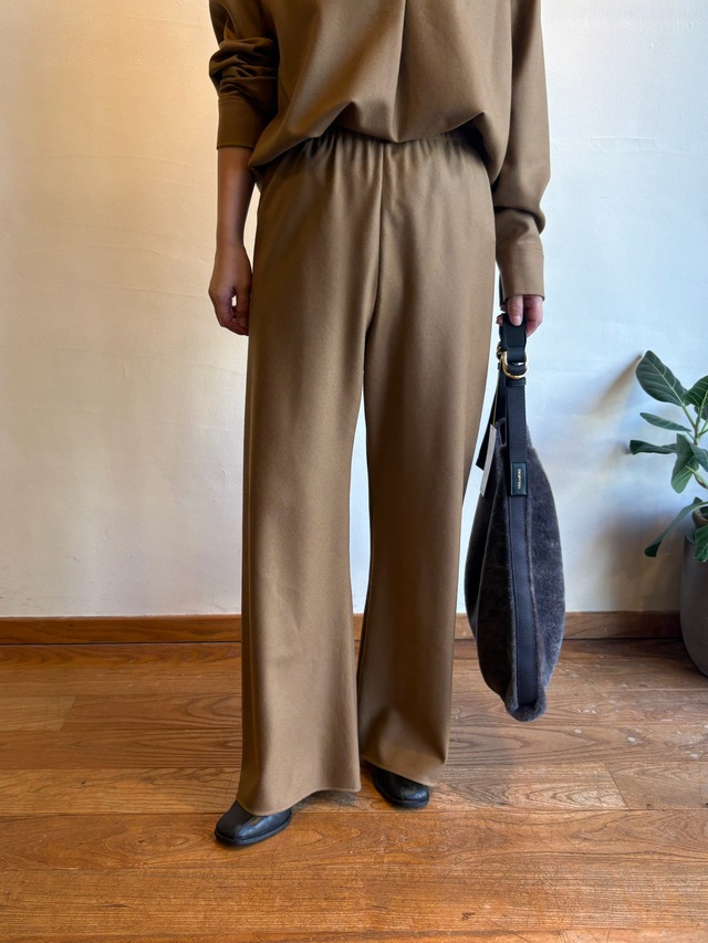 MICA&DEAL / ウール美脚パンツ