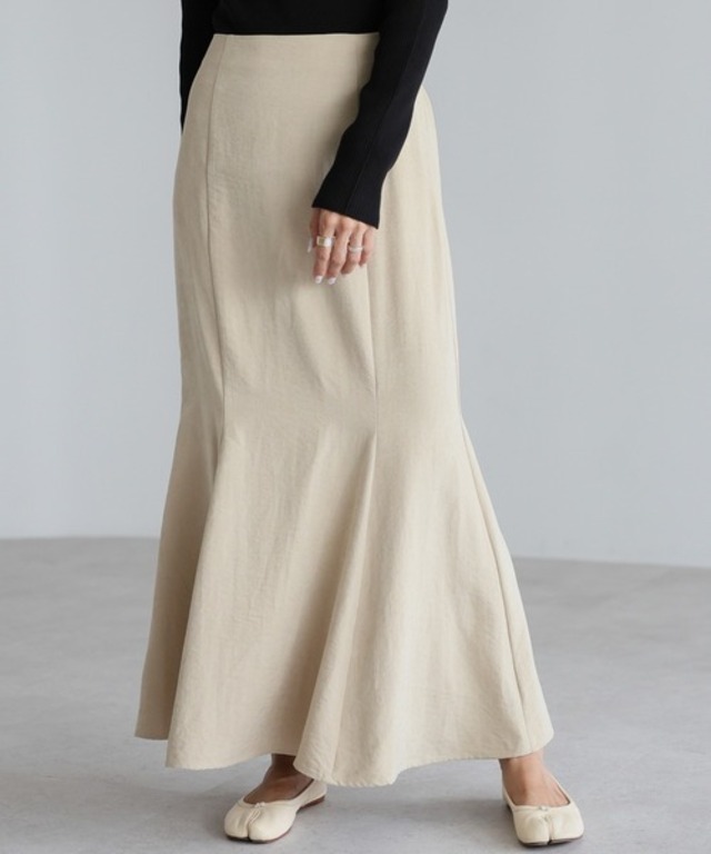 しなやかスエードマーメイドスカート