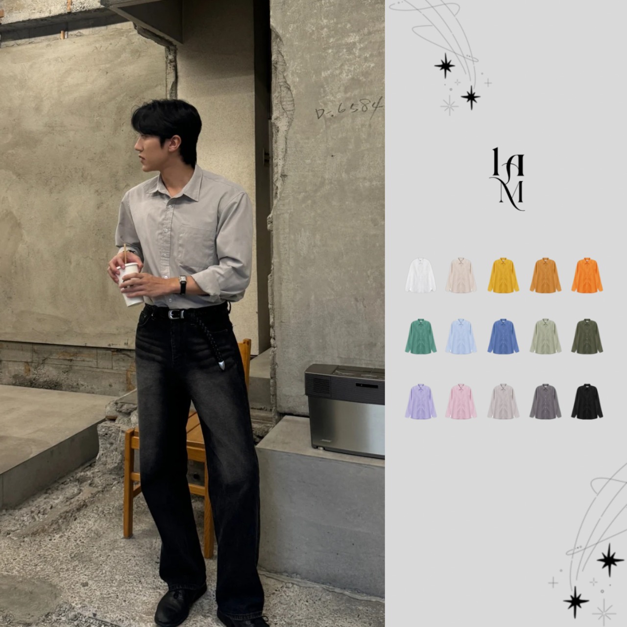 Basic Relax Shirts(15color) - 1